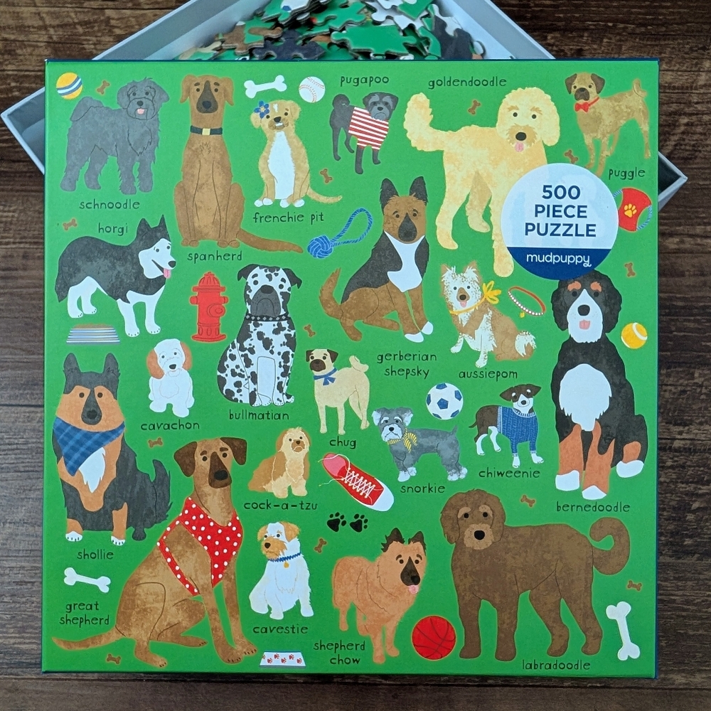 Mudpuppy 500 Piece Puzzle